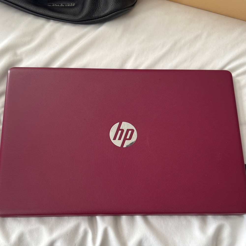 HP Maroon Laptop